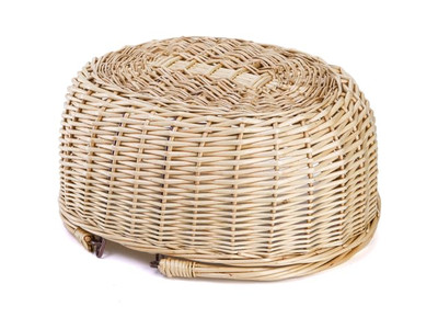 फल पिकनिक भंडारण टोकरी 4 व्यक्तियों के लिए विकर कूलिंग छोटा बच्चों का खिलौना