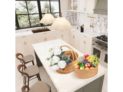 पिकनिक स्नैक फ्रूट भंडारण टोकरी मिनी बुनी हुई किसानों के उपहार गन्ना