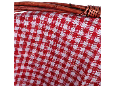 मिनी पिकनिक टोकरियाँ पार्टी फेवर लकड़ी का खिलौना टोकरी हैप्पी बेस्ट कोलैप्सिबल सिंगल