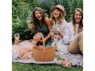 पिकनिक टोकरी आयात और निर्यात धारीदार पैकेजिंग लकड़ी के ढक्कन के साथ कूलर