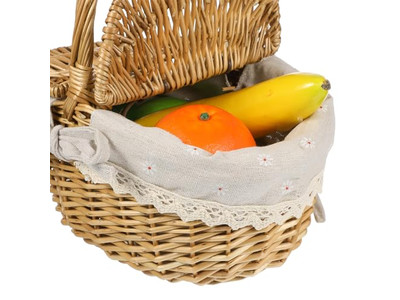 दो व्यक्तियों का पिकनिक सेट टेबल टॉप टोकरी बीयर इंसुलेशन के लिए व्यक्तिगत